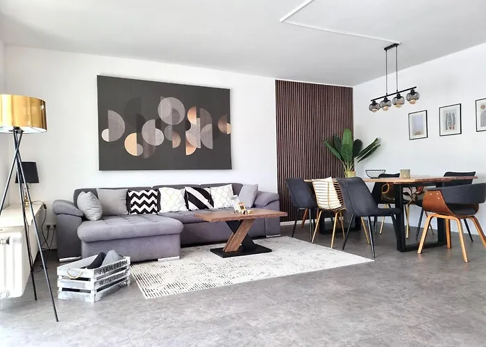 Appartement Charysma - Chillout-loft, Wintergarten, E-kamin, Massage-sessel, Schlafzimmer Mit Smart-tv, 2 Parkplaetze Hamelin